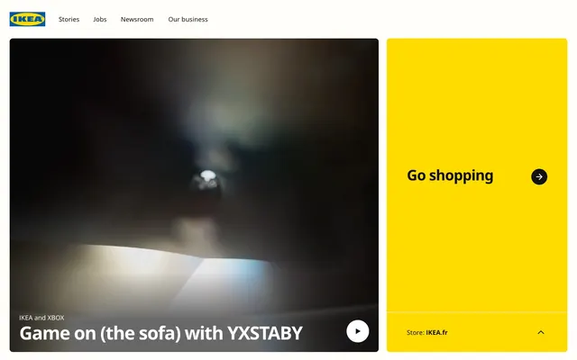 ikea.com, real screenshot